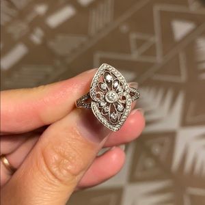 Ben bridge diamond & white gold ring